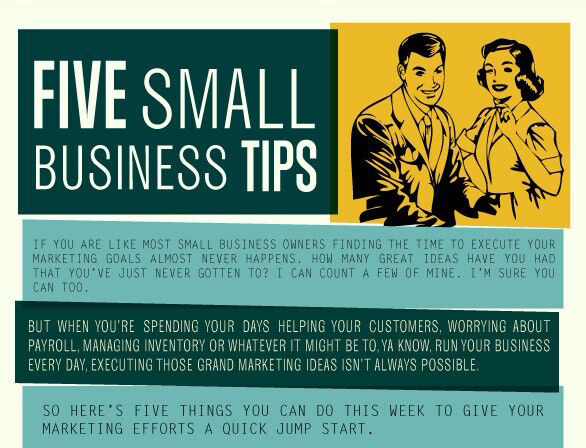 5 Small Business Marketing Tips